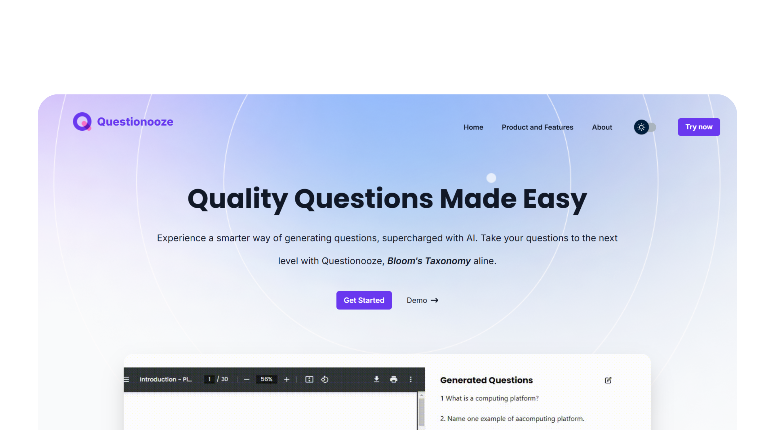 Questionooze